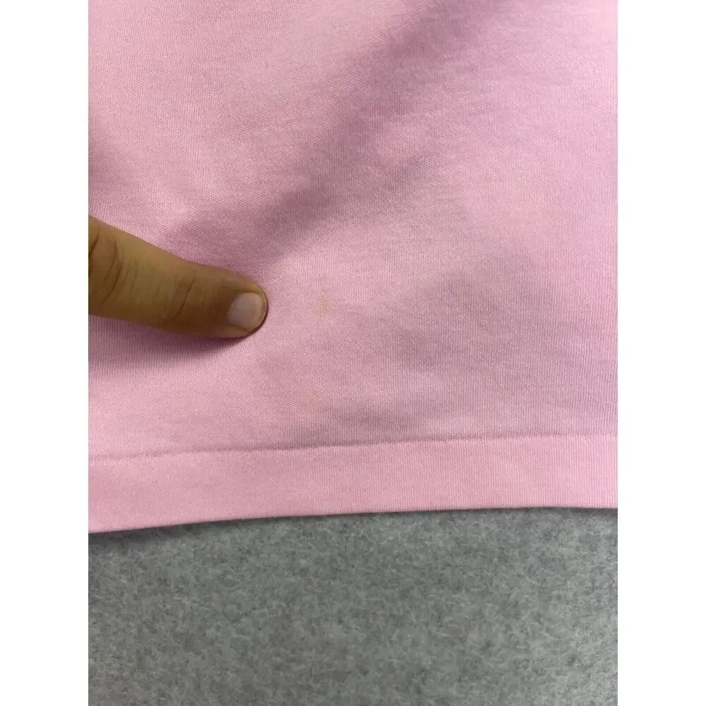 Ralph Lauren Polo Shirt Men's XL Pink Short Sleeve Classic Business Casual STAIN